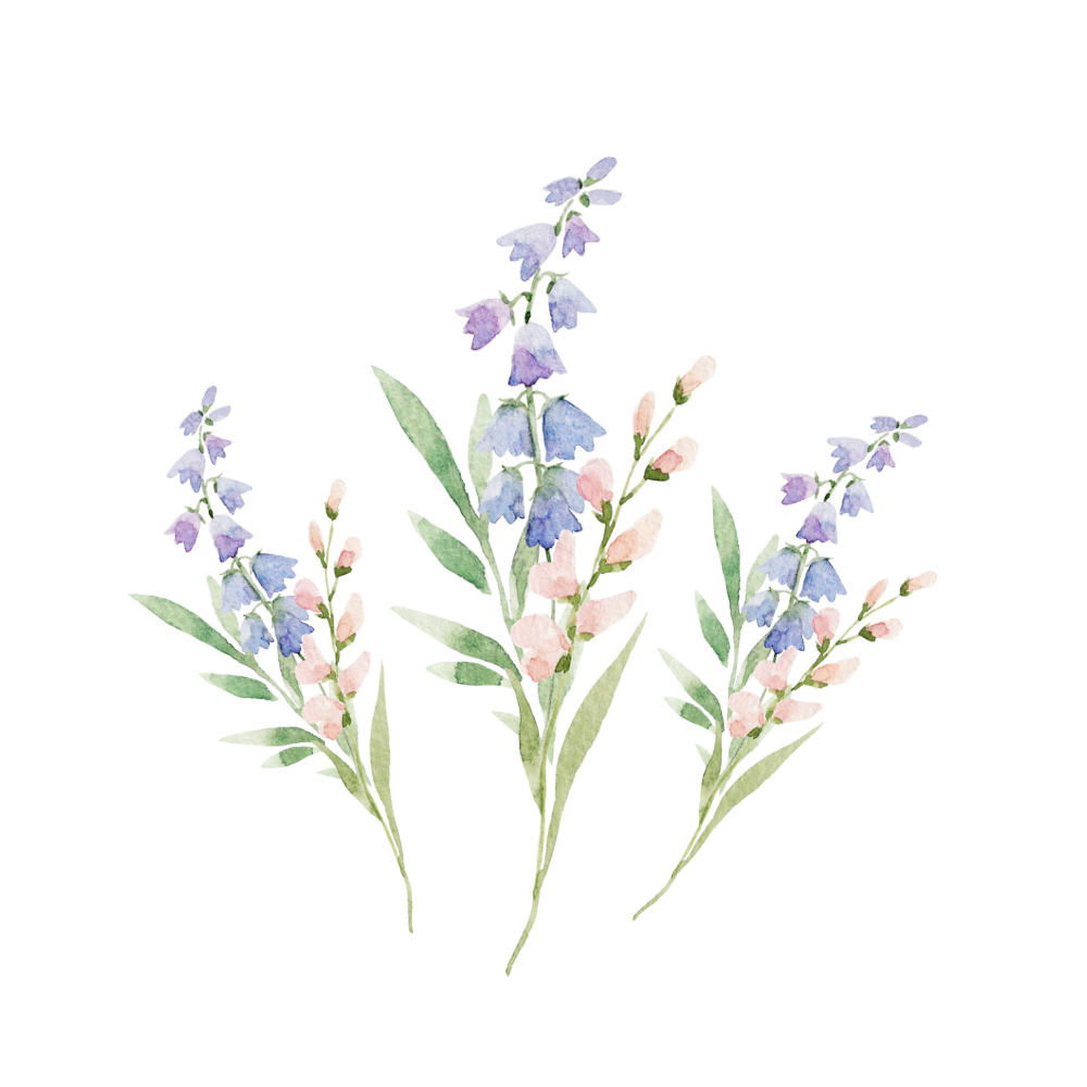 Elegant floral arrangement with pink and purple flowers